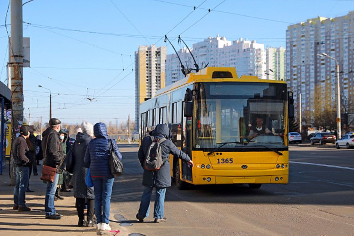 Trolejbus w Kijowie 