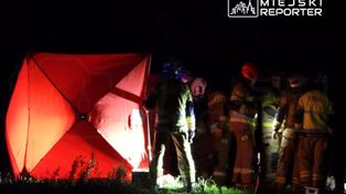 Konstancin-Jeziorna: Zwłoki mężczyzny zaczepione na zaporze wodnej. Na miejscu działają służby