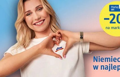 Drogerie dm pierwszy raz reklamują się z influencerami