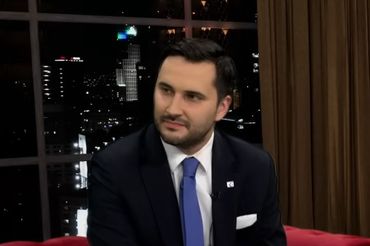 Michał Włodarczyk, fot. kadr z TV Republika