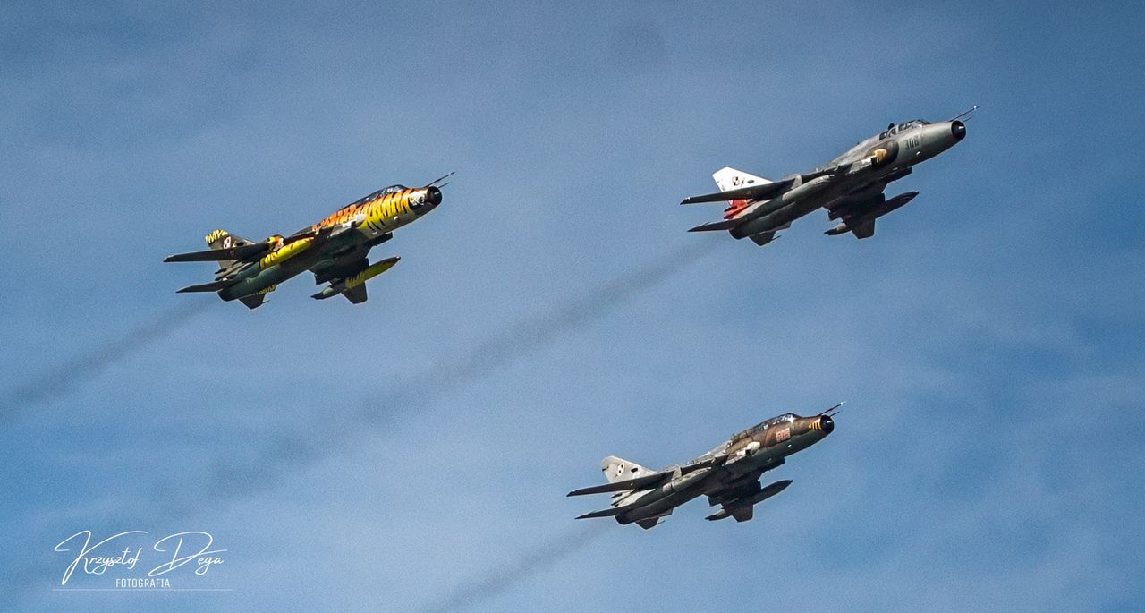 SU-22 ostatni raz nad pilskim niebem. 