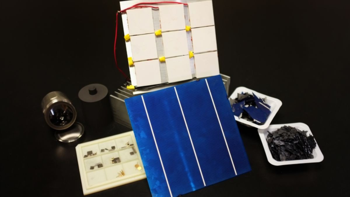 Ogniwa fotowoltaiczne przetwarza się na elementy termoelektryczne