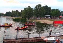 Dramat nad Jeziorem Zegrzyńskim. Skoczył z rowerka