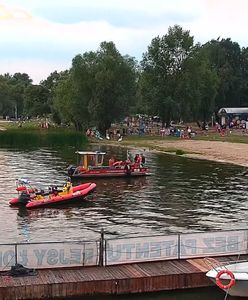 Dramat nad Jeziorem Zegrzyńskim. Skoczył z rowerka