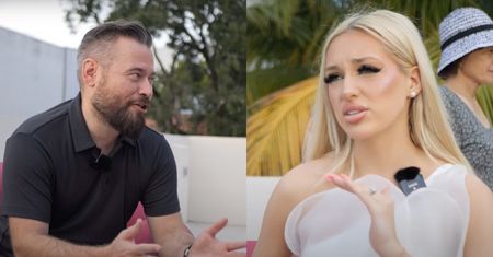 Caroline Derpienski MOTA SIĘ, próbując zbyć pytania Krzysztofa Stanowskiego o zarobki! "A TY Z CZEGO ŻYJESZ?"