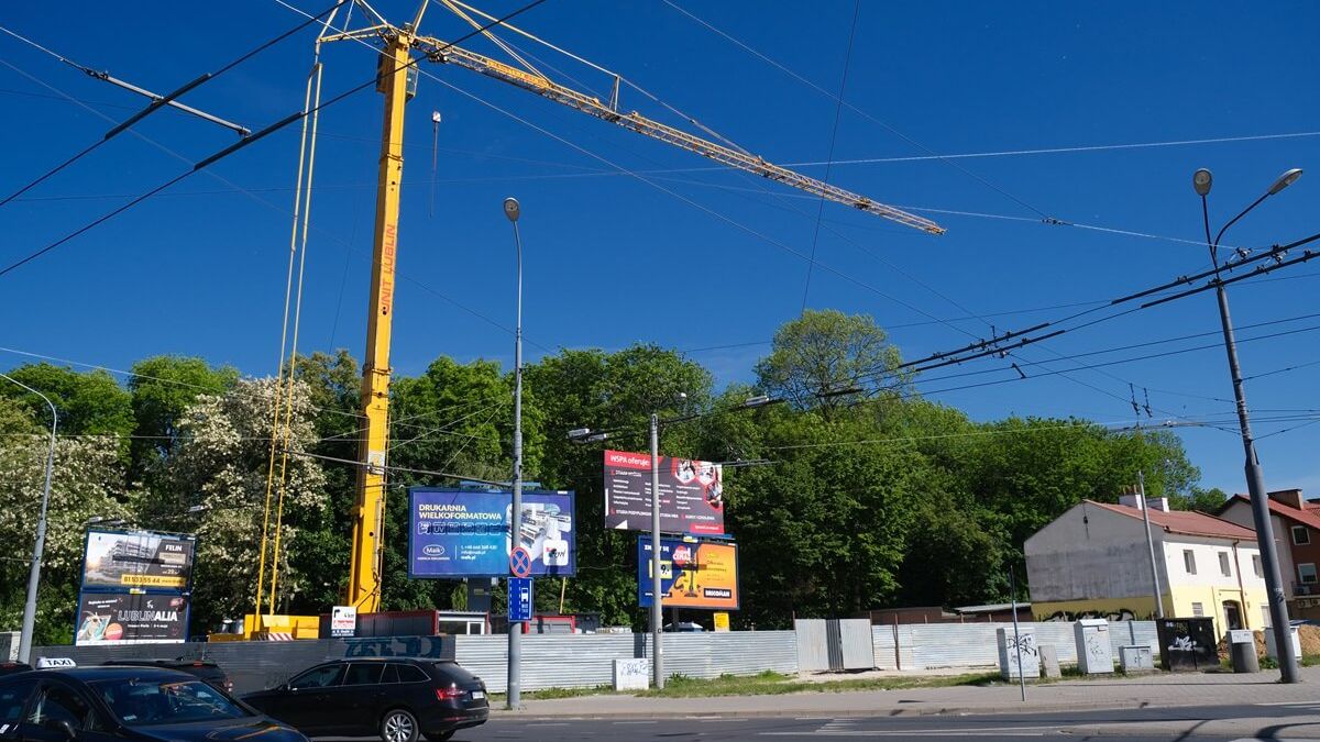 Budowa mieszkań przy Parku Bronowice