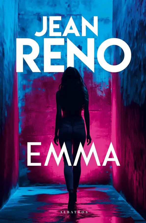 Okładka książki Jeana Reno "Emma", wyd. Albatros