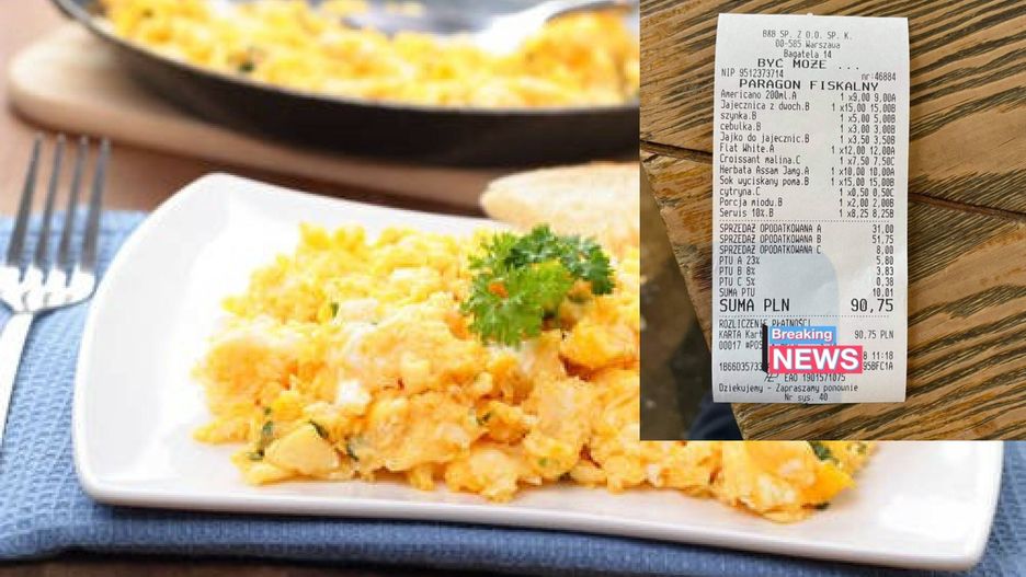 Superniania narzeka na drożyznę w warszawskiej restauracji 