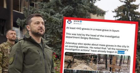 Zbrodnia Rosjan wyszła na jaw. Znaleziono 440 ciał