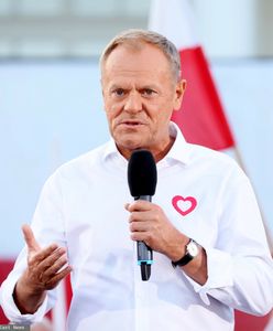 Zaczęła z tłumu krzyczeć na Tuska. Błyskawicznie zareagował