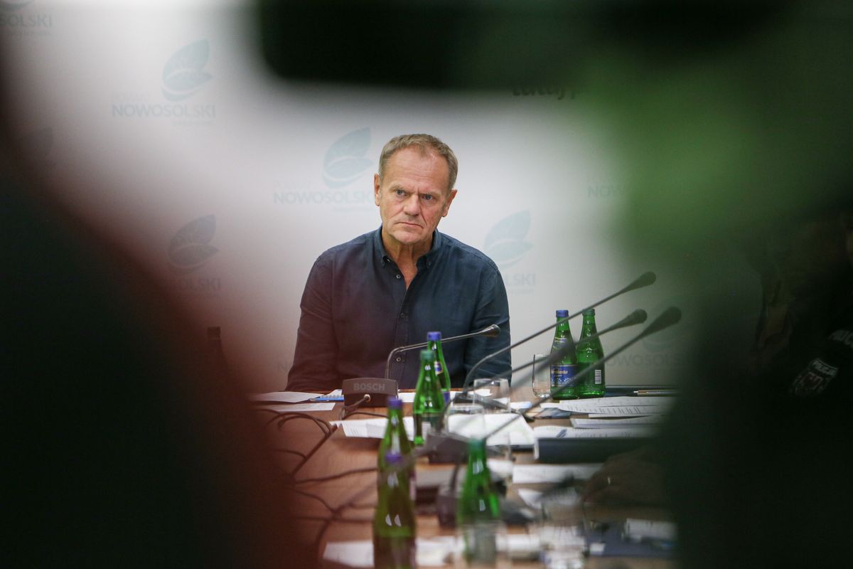 Donald Tusk w Nowej Soli