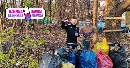 Dorośli mogą brać z nich przykład. Oto co zrobili chłopcy