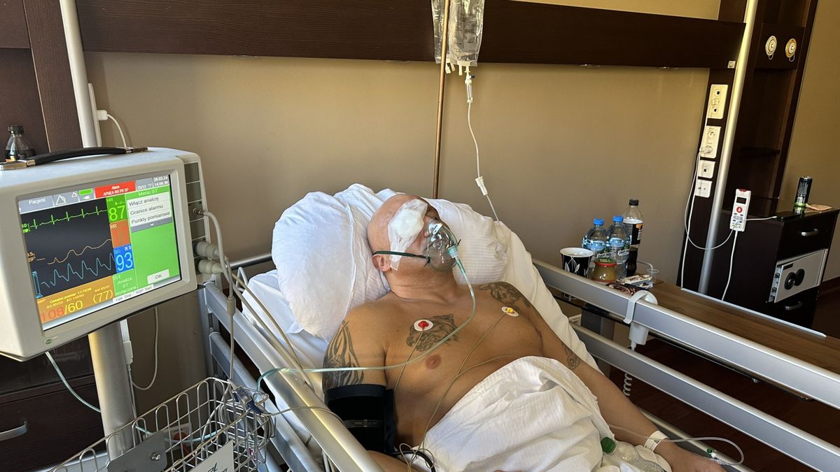 Na zdjęciu Marcin Najman