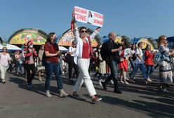 Białoruś. Protest kobiet w Mińsku. Masowe zatrzymania