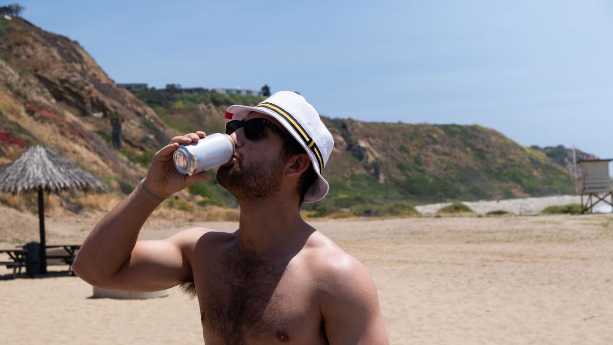 Zmrożone napoje są niebezpieczne w upalne dni