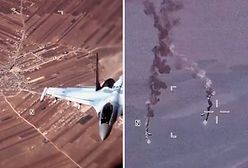 Rosyjskie myśliwce nękają drony USA. Groźny incydent w Syrii nagrany