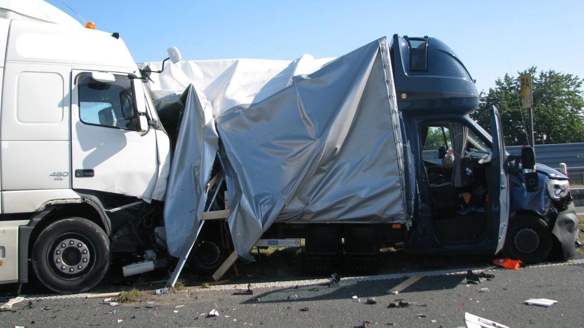 Koszmarny karambol na A4 