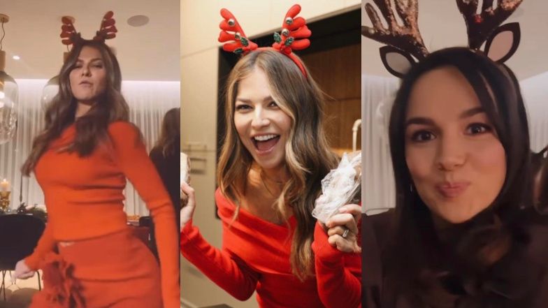 Impreza świąteczna Anny Lewandowskiej, Pauliny Krupińskiej i Zofii Zborowskiej