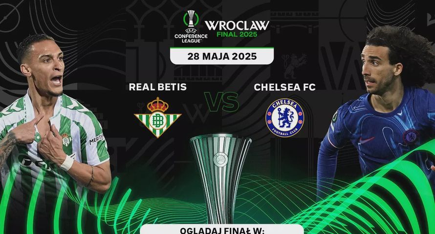 Finał Ligi Konferencji także w głównym Polsacie. Kto skomentuje?