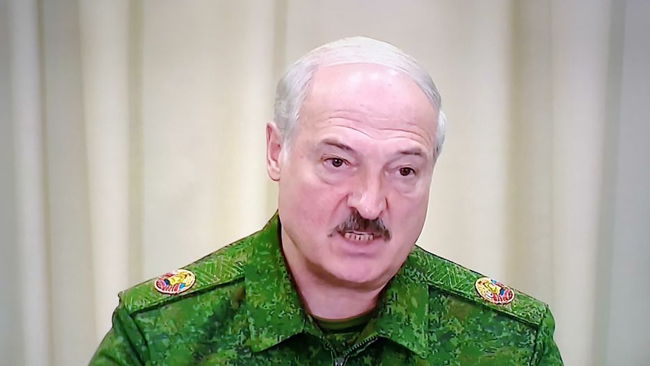 Alexander Lukashenko
President of Belarus Alexander Lukashenko.
Tension on the western borders with Belarus.
Photo from the TV screen 08/22/2020.,Image: 554575886, License: Rights-managed, Restrictions: , Model Release: no, Credit line: Victor Lisitsyn / Russian Look / Forum
Victor Lisitsyn / Russian Look / Forum
Belarus, president, Alexander, Lukashenko, threat, country, external, Belarusians, appeal, appeals, situation, combat, readiness, army, 20200823_gaf_rl07_006.jpg, category_code_new
