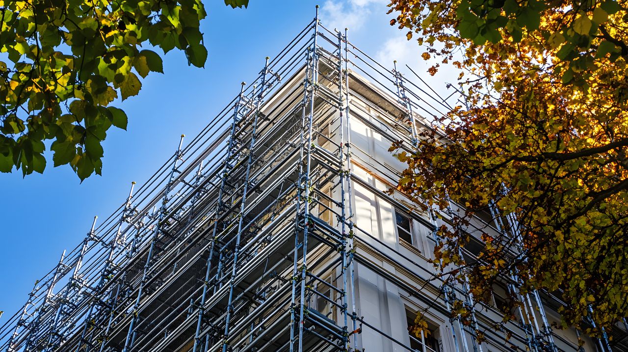 Legnica: Trwa remont tzw. małego budynku urzędu miasta przy Placu Słowiańskim