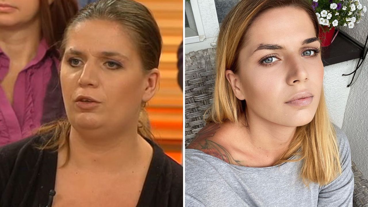 Aleksandra Sarna z "Rozmów w toku" schudła 70 kilogramów (Player, Instagram)