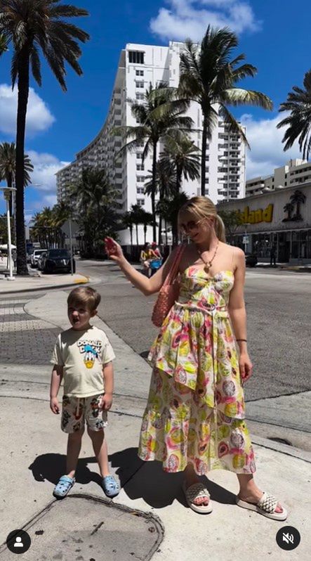 Kurdej-Szatan wypoczywa z rodziną w Miami