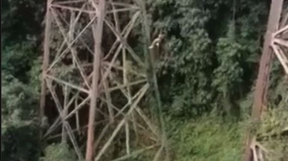 Kolumbia. Wypadek 25-latki na bungee 