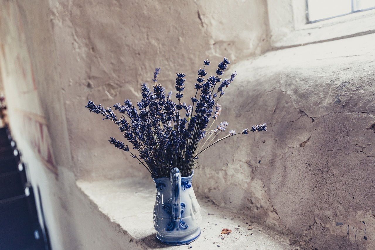 bouquet with lavender