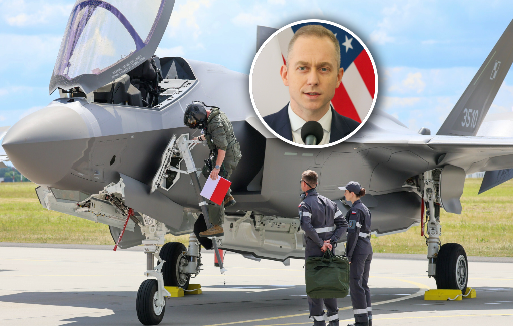 Pół mln dolarów za hełm. Wiceszef MON ujawnia koszty szkolenia na F-35