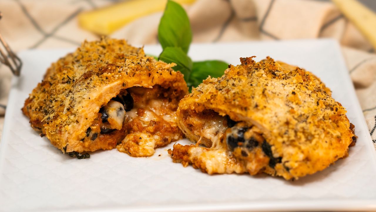 Reinventing dinner: Chicken calzone with pesto delight