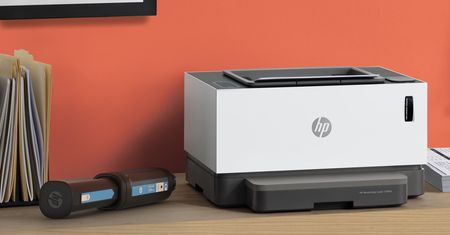 Ładuj zamiast wymieniać toner z drukarką laserową HP Neverstop