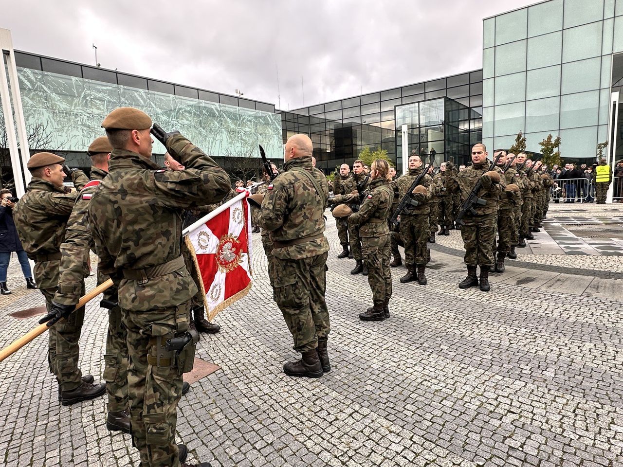 Kleszczów: Żołnierze 9 ŁBOT złożyli przysięgę w Solparku