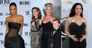 Gwiazdy na gali Tony Awards: Nicole Scherzigner w prześwitach, Pink z dziećmi, Aubrey Plaza z ciążowym brzuszkiem (ZDJĘCIA)