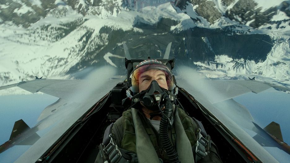 kadr z filmu "Top Gun: Maverick"