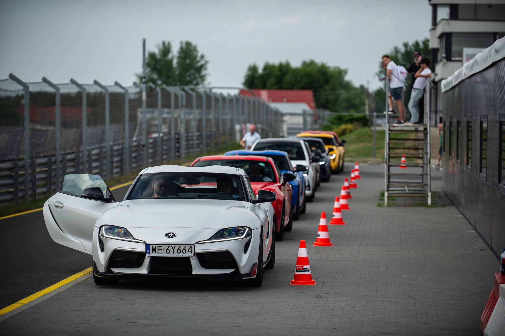 Toyoty GR na torze Słomczyn