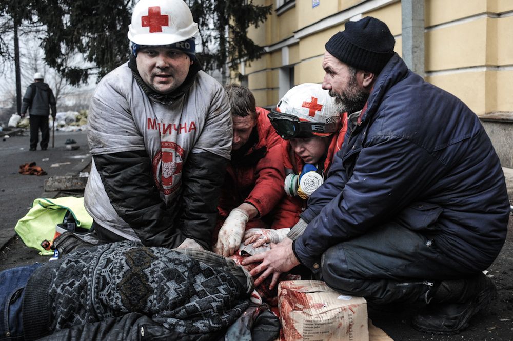 Fotoreporter Jakub Szymczuk opowiada o pracy na Majdanie 5