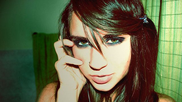 Grzywka asymetryczna 1