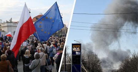 Drony nad Moskwą, potężne uderzenie w Bahrajn, protest ws. weta Nawrockiego [SKRÓT DNIA]