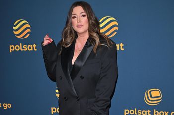 Karolina Szostak zadała szyku na ramówce Polsatu. Koronka w roli głównej [ZDJĘCIA]