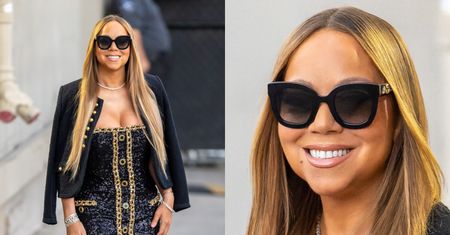 Odmrożona i odchudzona Mariah Carey ZACHWYCA w sukience wartej KROCIE. Stylowa? (ZDJĘCIA)