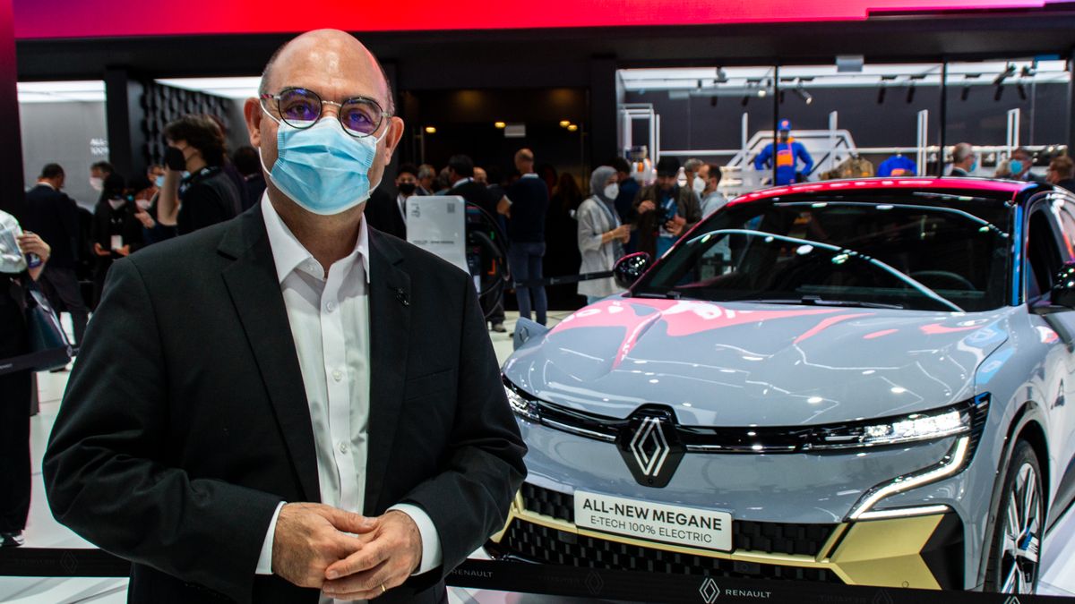 Bruno Vanel i dzieło jego zespołu: Renault Megane E-Tech