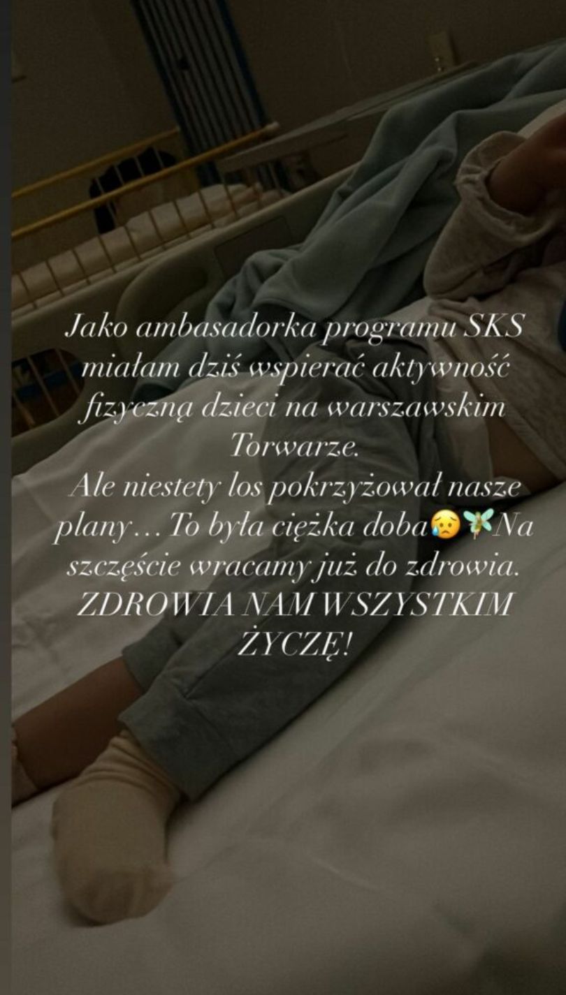 Anna Lewandowska publikuje zdjęcie ze szpitala?