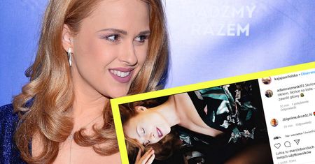 Znowu kusi. Pokazała odważny dekolt. Fani w komentarzach są zachwyceni