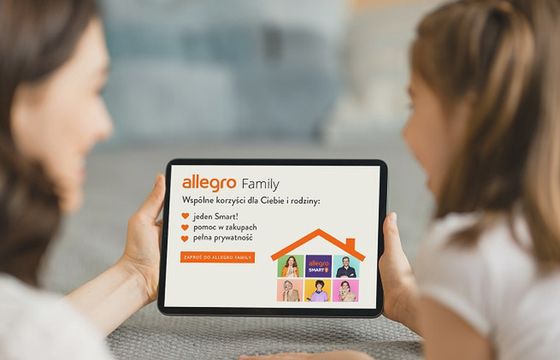 Allegro wprowadza konta rodzinne