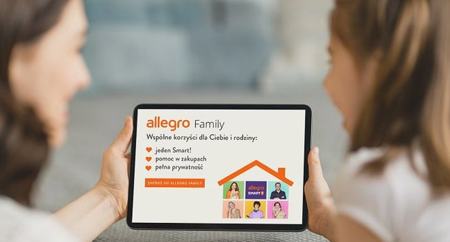 Allegro wprowadza konta rodzinne