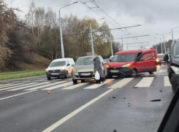 Lublin: Po kolizji duże utrudnienia w ruchu na ul. Jana Pawła II