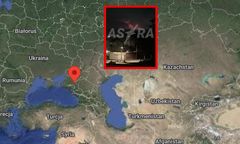 Atak dronów na stację w Krasnodarze. "Umieramy od dymu"