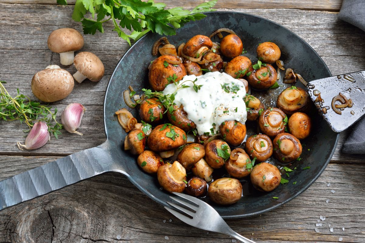 Winter blues? Uplift your mood with this sweet-and-sour glazed mushroom recipe