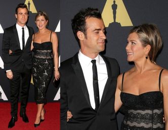 Elegancka Jennifer Aniston z facetem!